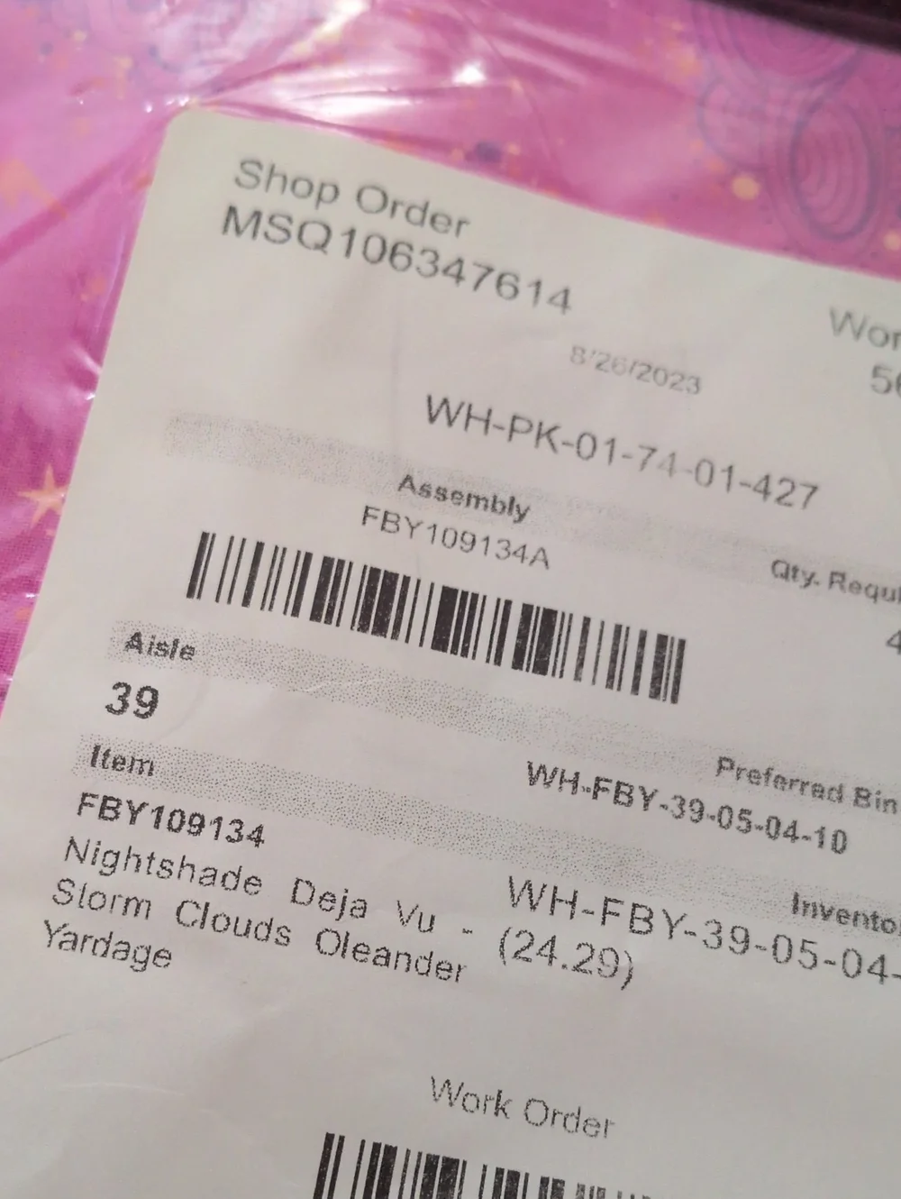 Tula Pink Deja Vu Nightshade Fabric Bundle 11.25 Yd Total